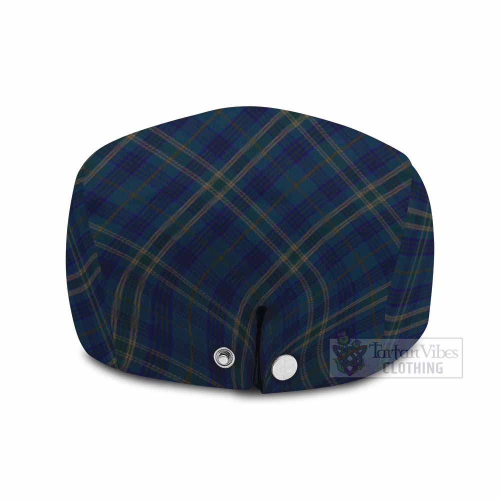Fermanagh County Ireland Tartan  Jeff Hat Cross Style - Tartan Vibes Clothing