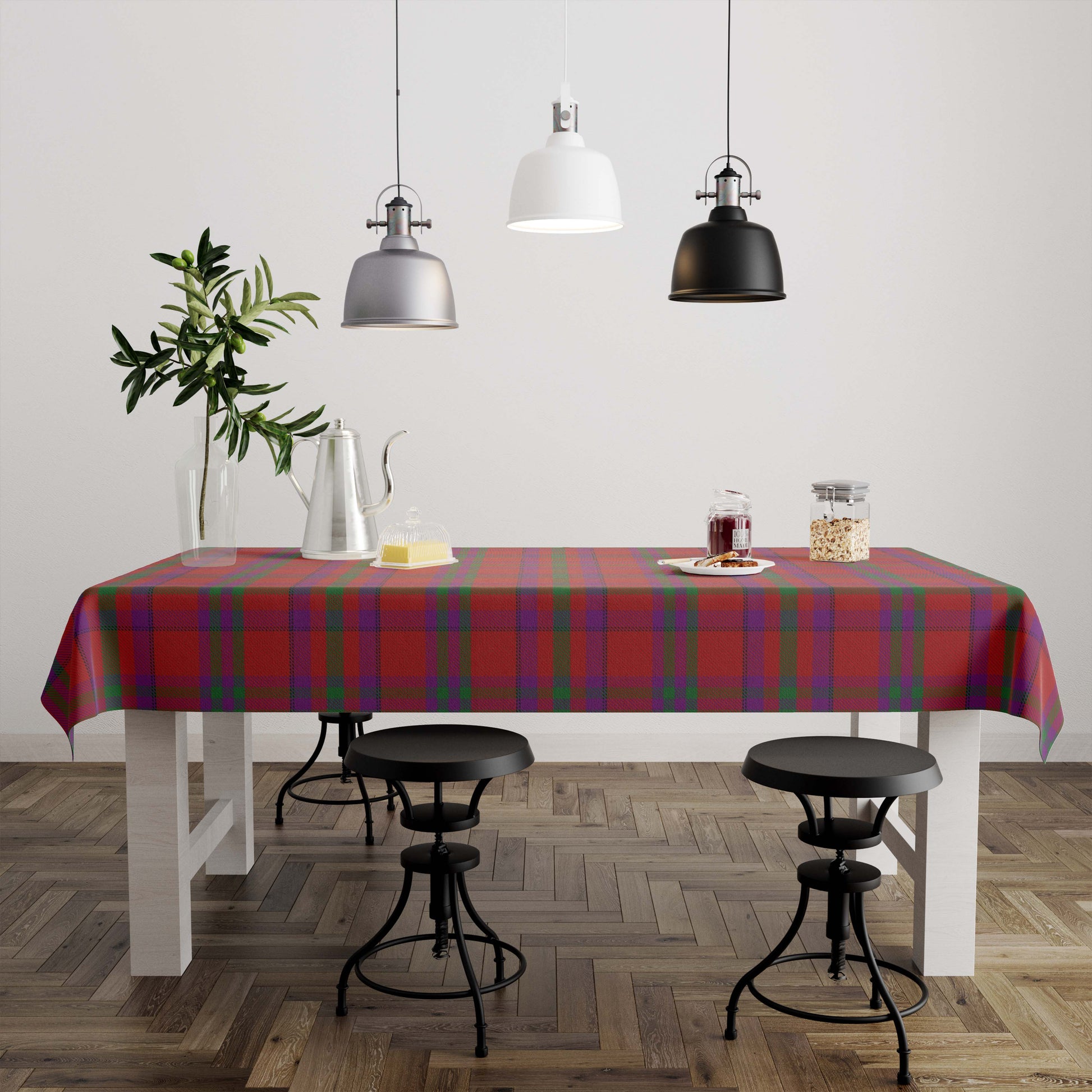 Fiddes Tartan Tablecloth - Tartan Vibes Clothing