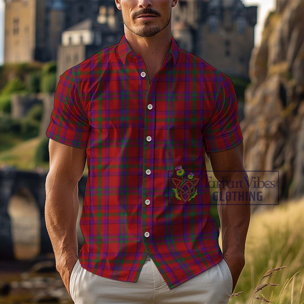 Fiddes Tartan Cotton Hawaiian Shirt Kid - Tartan Vibes Clothing