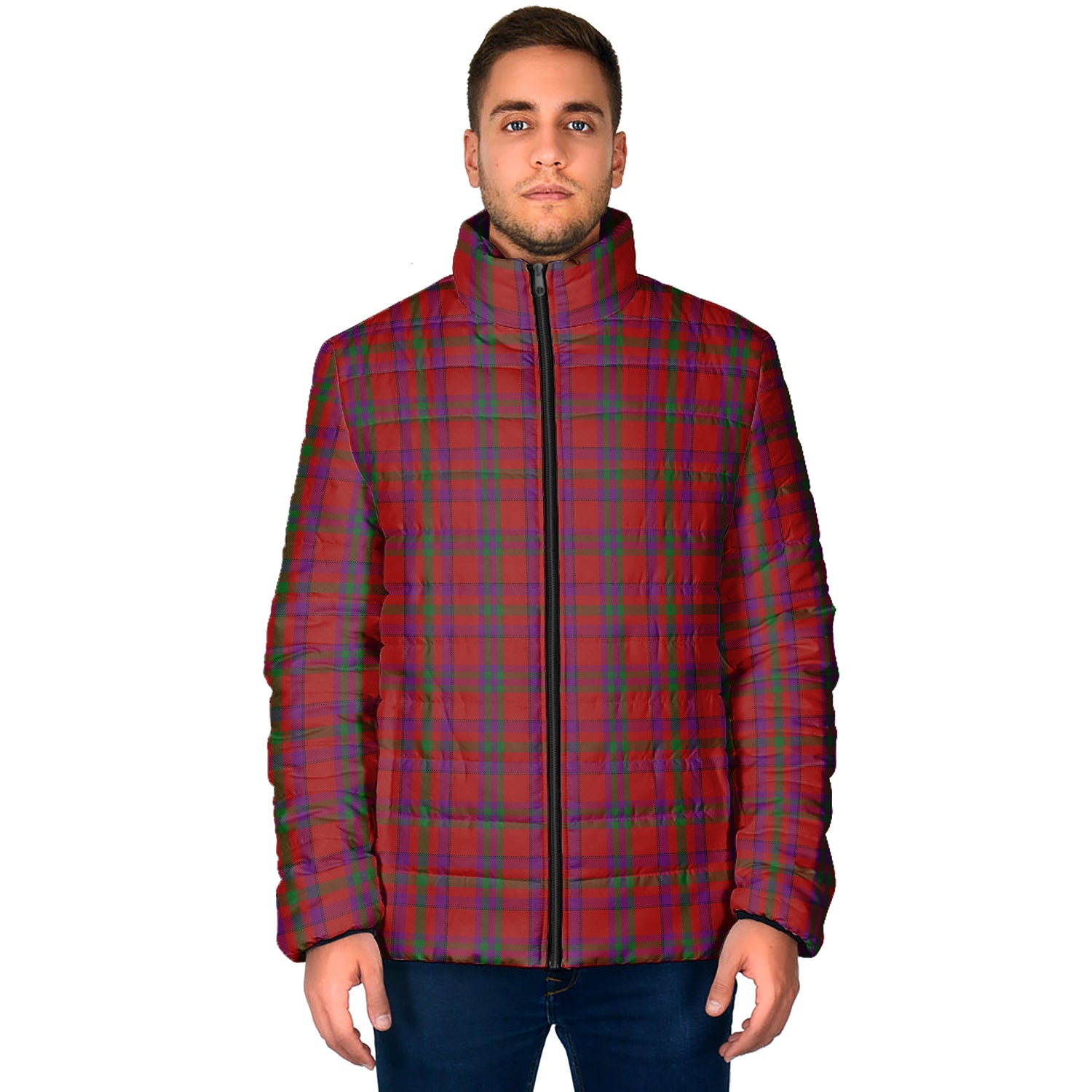 Fiddes Tartan Padded Jacket - Tartan Vibes Clothing