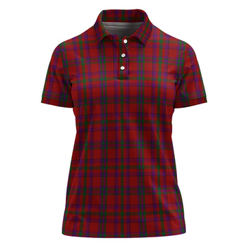Fiddes Tartan Polo Shirt For Women - Tartan Vibes Clothing