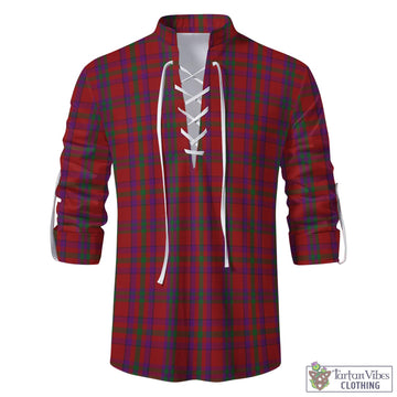Fiddes Tartan Men's Scottish Traditional Jacobite Ghillie Kilt Shirt - Tartan Vibes Clothing