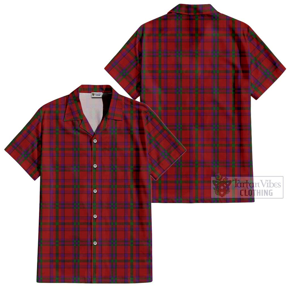 Fiddes Tartan Cotton Hawaiian Shirt - Tartan Vibes Clothing