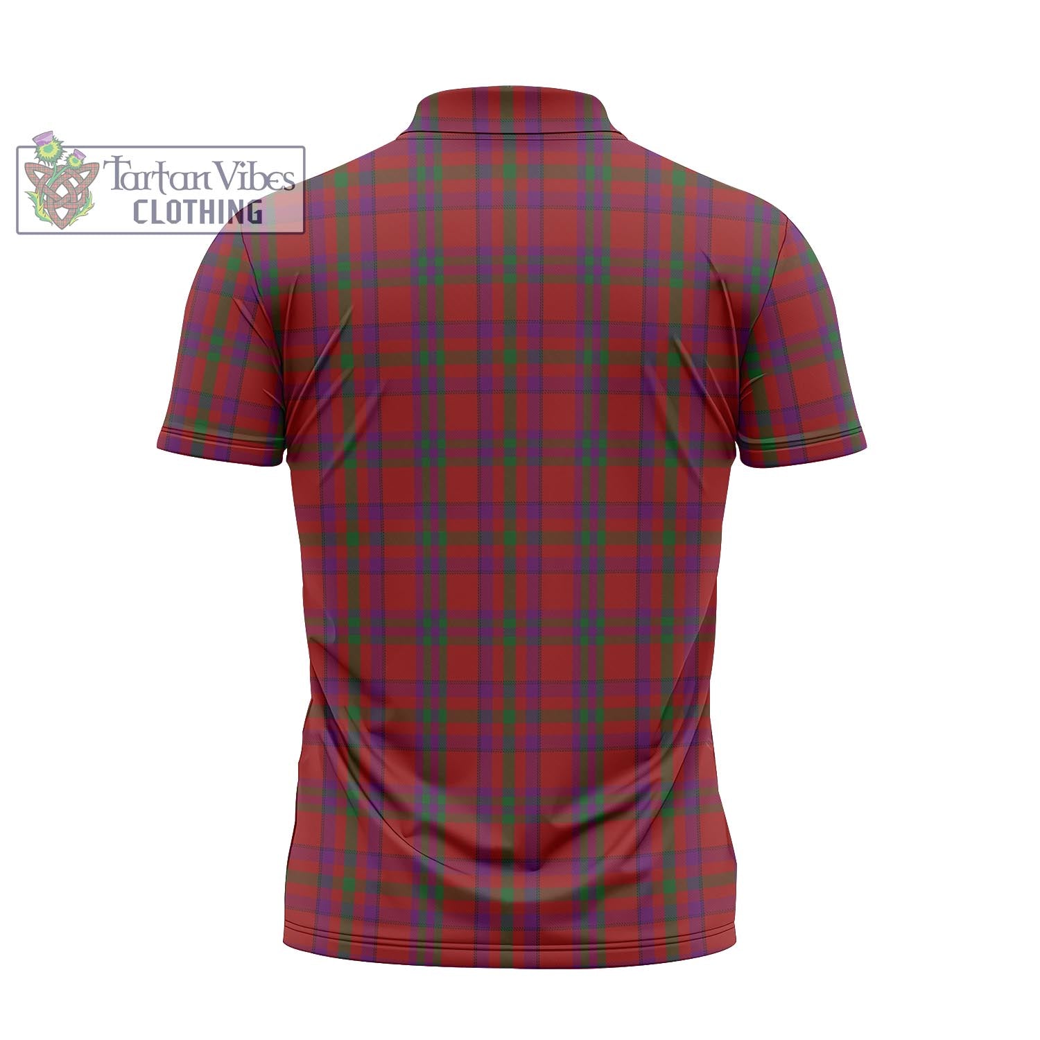 Fiddes Tartan Zipper Polo Shirt - Tartan Vibes Clothing