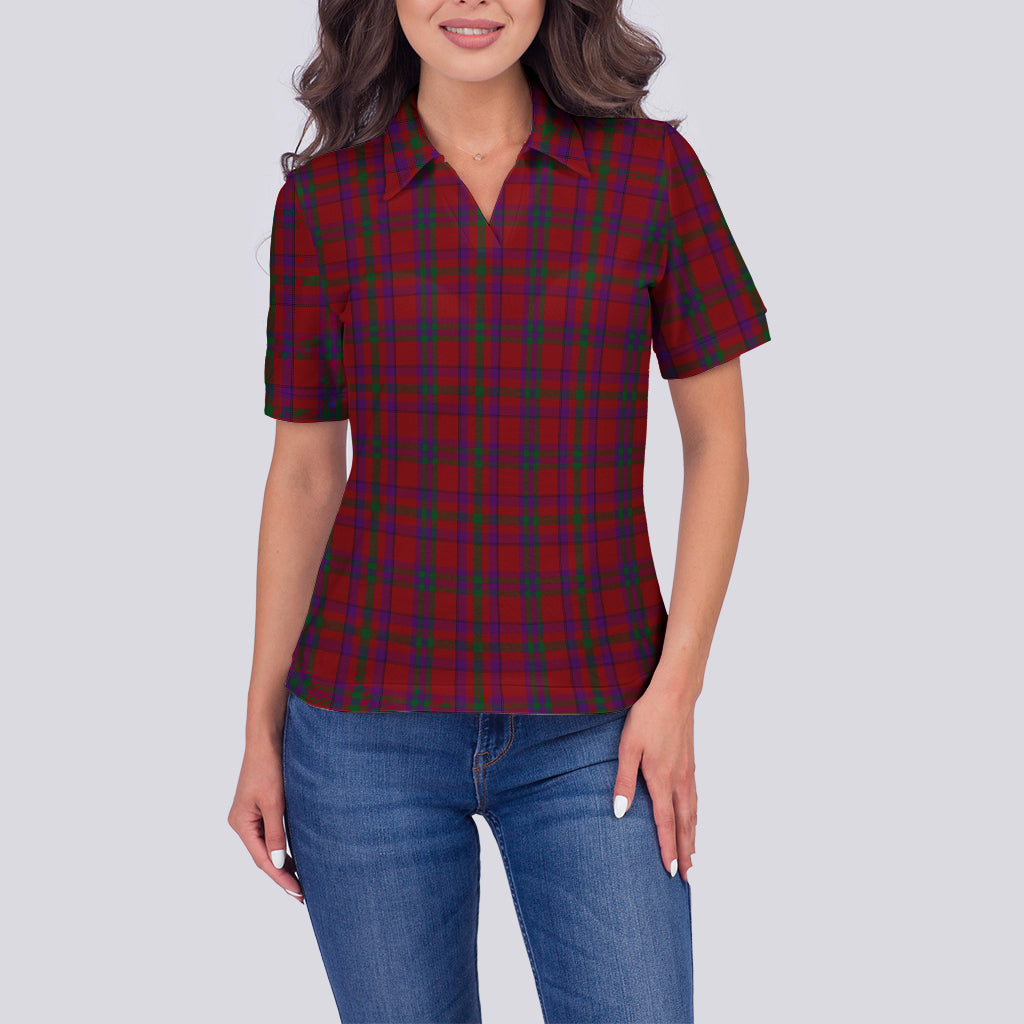 fiddes-tartan-polo-shirt-for-women