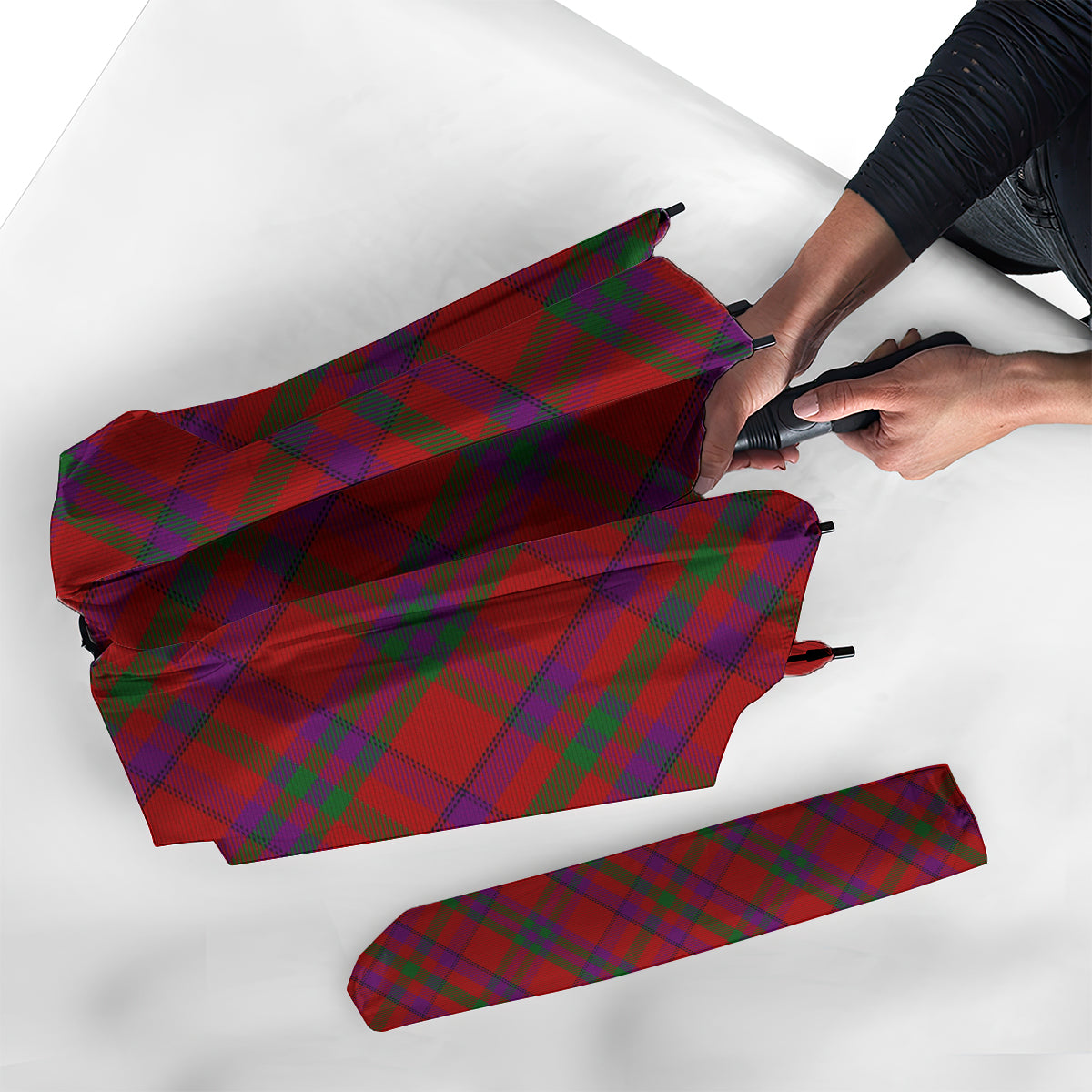 Fiddes Tartan Umbrella - Tartan Vibes Clothing