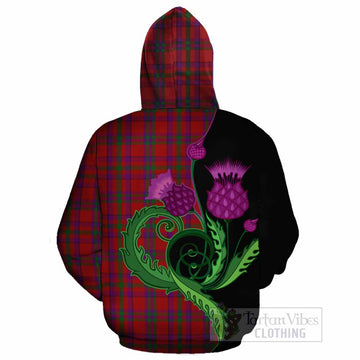 Fiddes Tartan Cotton Hoodie Traditional Scottish Thistle