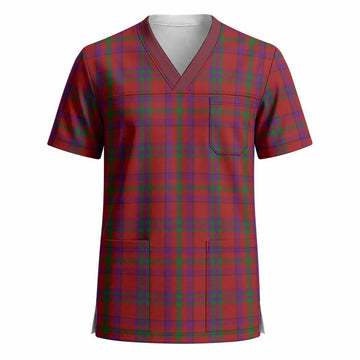 Fiddes Tartan Scrub Top - Tartan Vibes Clothing