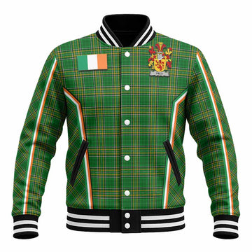 Field Irish Clan Coat of Arm Tartan Baseball Jacket Flag Style