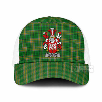 Finnegan Irish Coat of Arms Tartan Mesh Trucker Cap