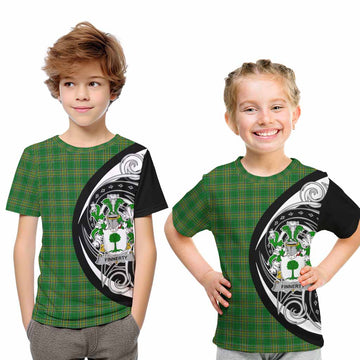 Finnerty Irish Clan Kid T-Shirt Celtic Circle Style Youth XL Size14 - Tartan Vibes Clothing