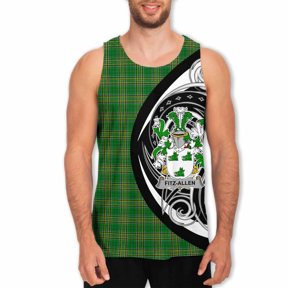 Fitz-Allen Irish Clan Men's Tank Top Celtic Circle Style Men - Tartan Vibes Clothing