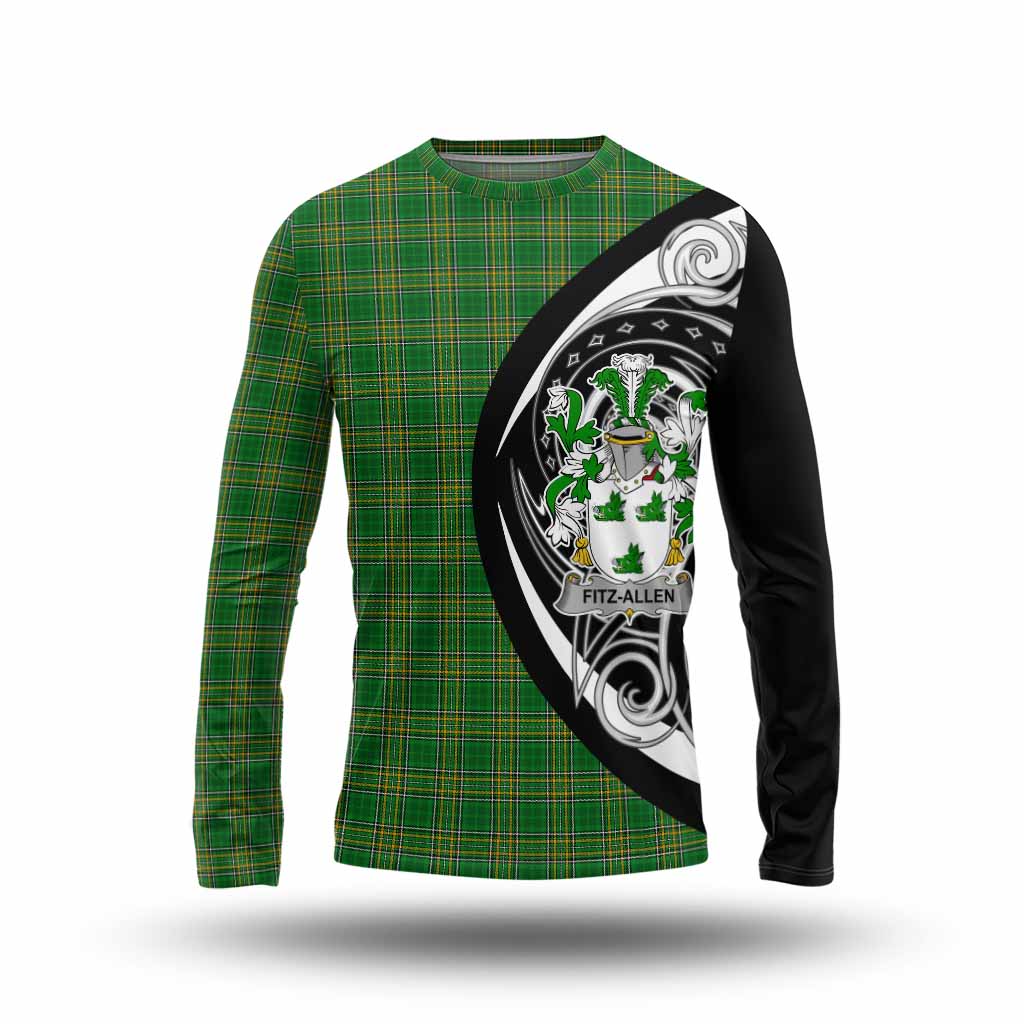 Fitz-Allen Irish Clan Long Sleeve T-Shirt Celtic Circle Style Unisex - Tartan Vibes Clothing