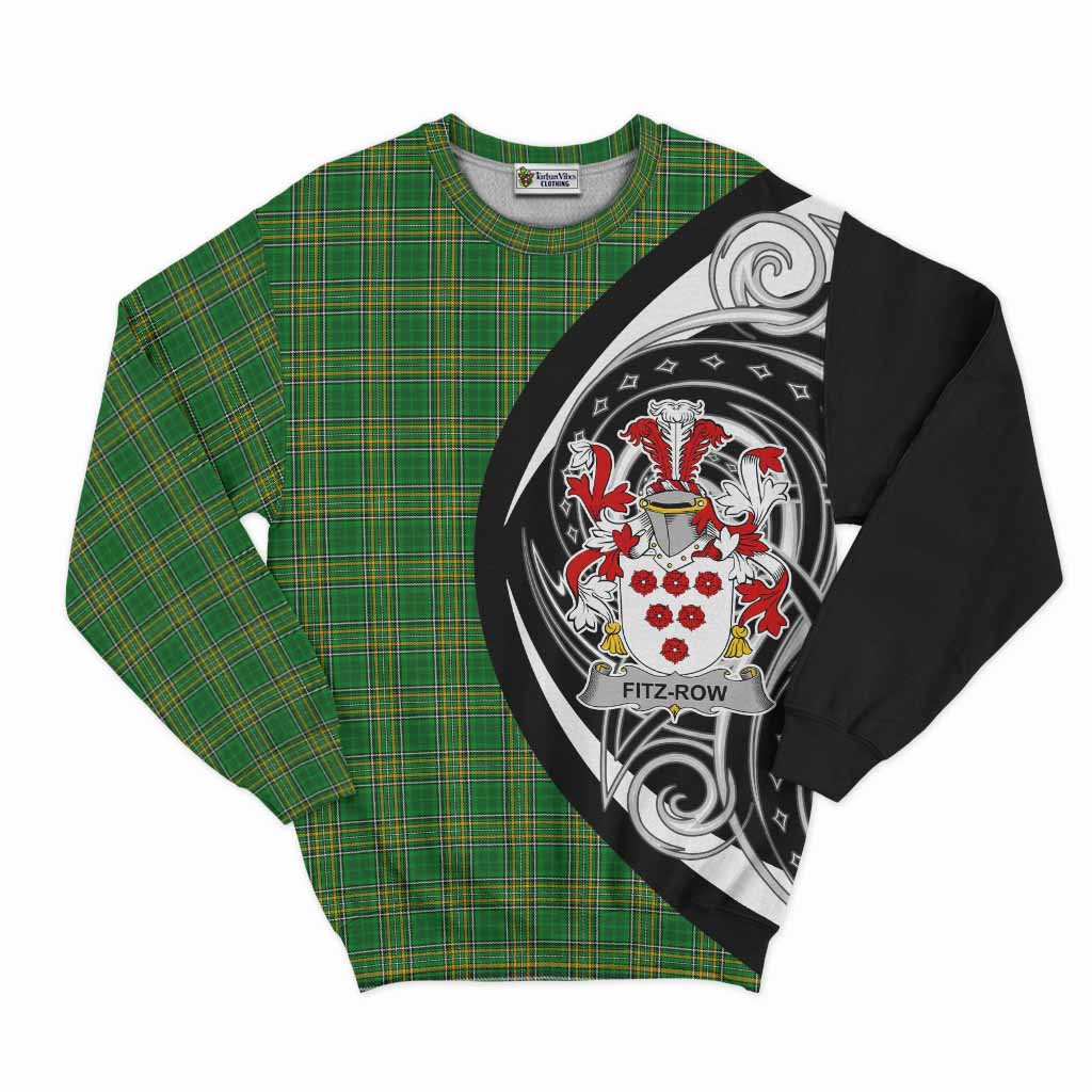 Fitz-Row Irish Clan Sweatshirt Celtic Circle Style Unisex - Tartan Vibes Clothing