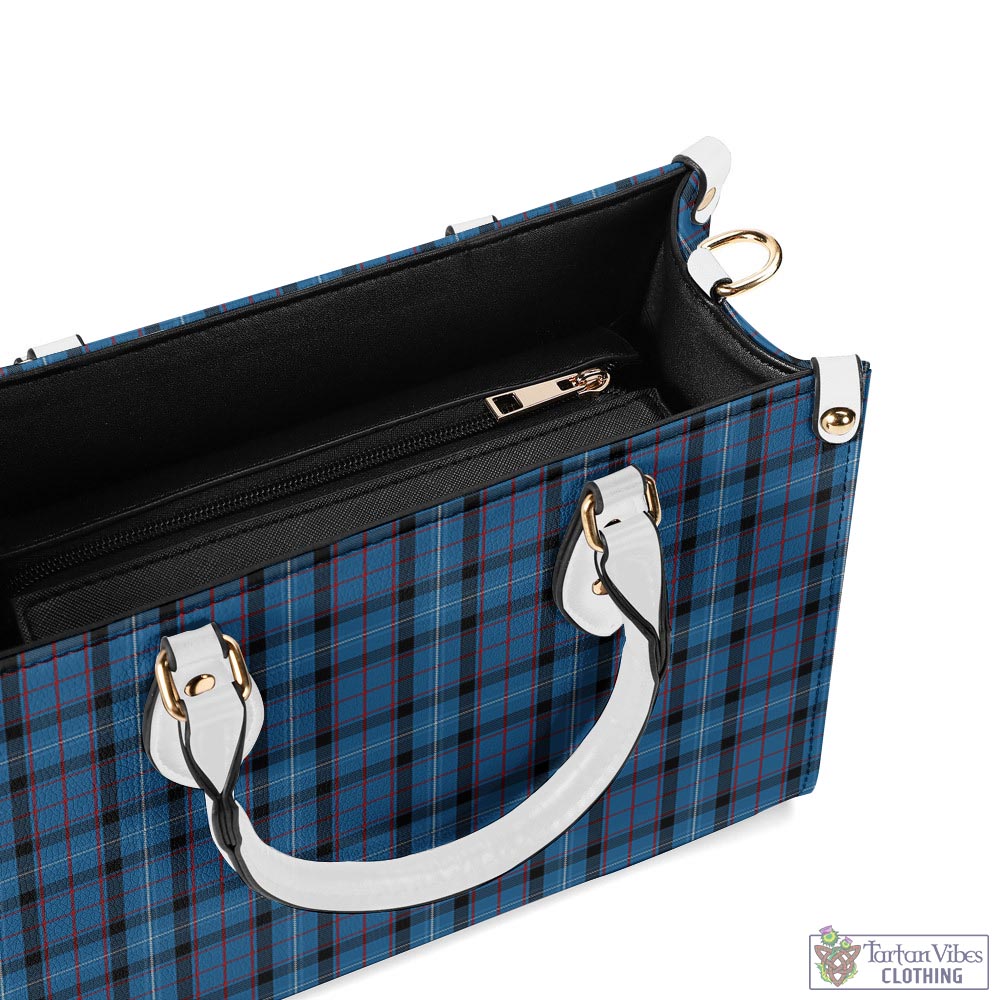 Tartan Vibes Clothing Fitzgerald Family Tartan Luxury Leather Handbags