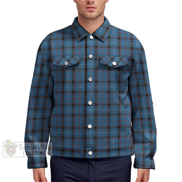 Fitzgerald Tartan Unisex Lapel Cotton Jacket Unisex - Tartan Vibes Clothing