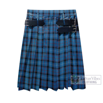 Fitzgerald Family Tartan Men's Pleated Skirt - Fashion Casual Retro Scottish Kilt Style