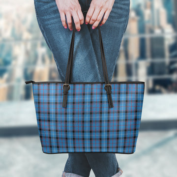 Fitzgerald Family Tartan Leather Tote Bag