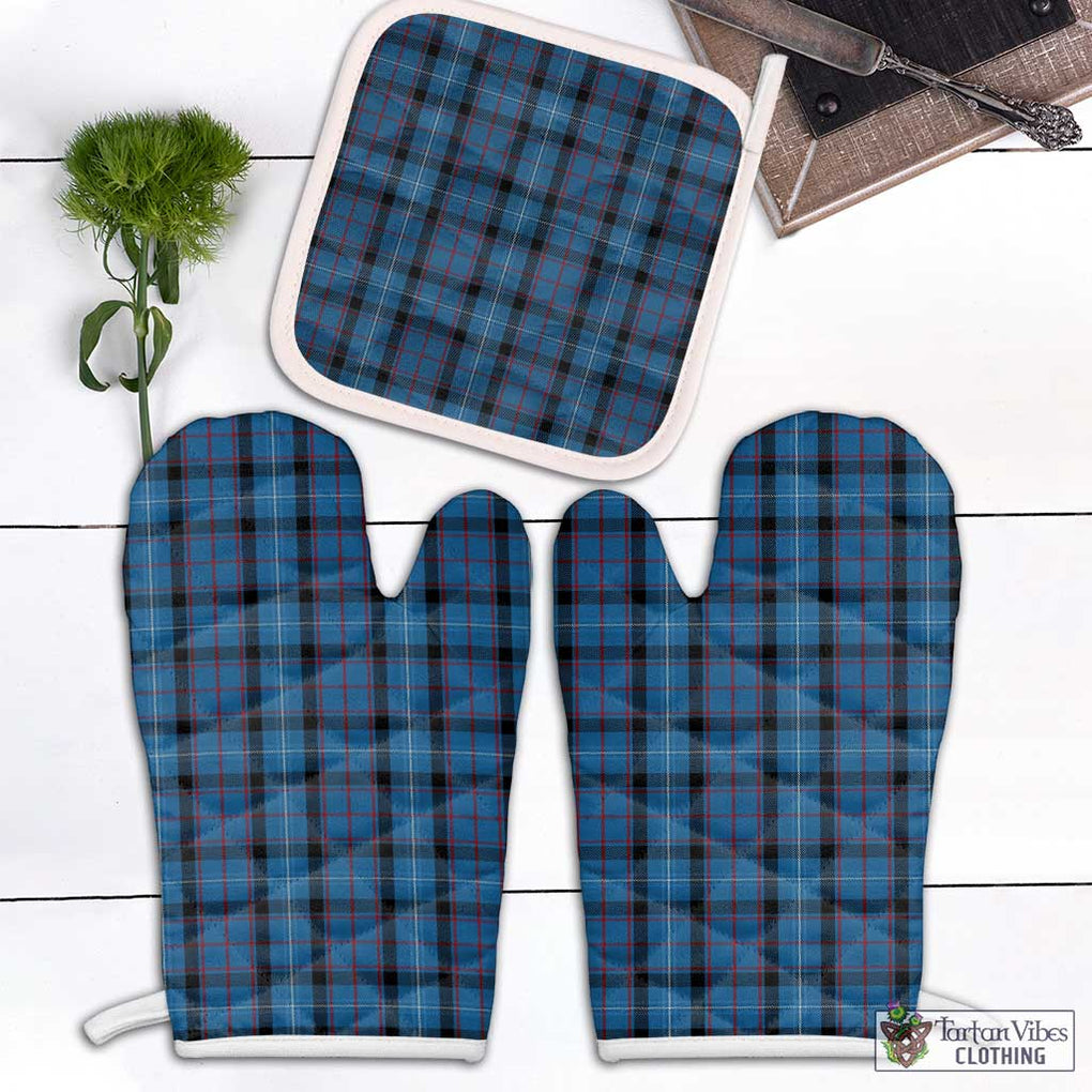 Fitzgerald Tartan Combo Oven Mitt & Pot-Holder Combo 2 Oven Mitt & 1 Pot-Holder Black - Tartan Vibes Clothing