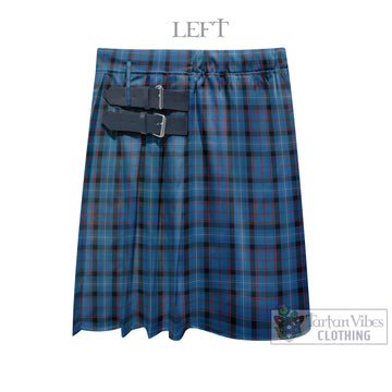 Fitzgerald Family Tartan Men's Pleated Skirt - Fashion Casual Retro Scottish Kilt Style