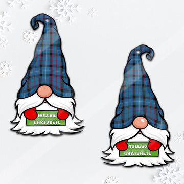 Fitzgerald Family Gnome Christmas Ornament with His Tartan Christmas Hat