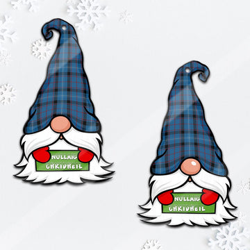 Fitzgerald Gnome Christmas Ornament with His Tartan Christmas Hat