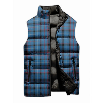 Fitzgerald Tartan Sleeveless Puffer Jacket Unisex M - Tartan Vibes Clothing