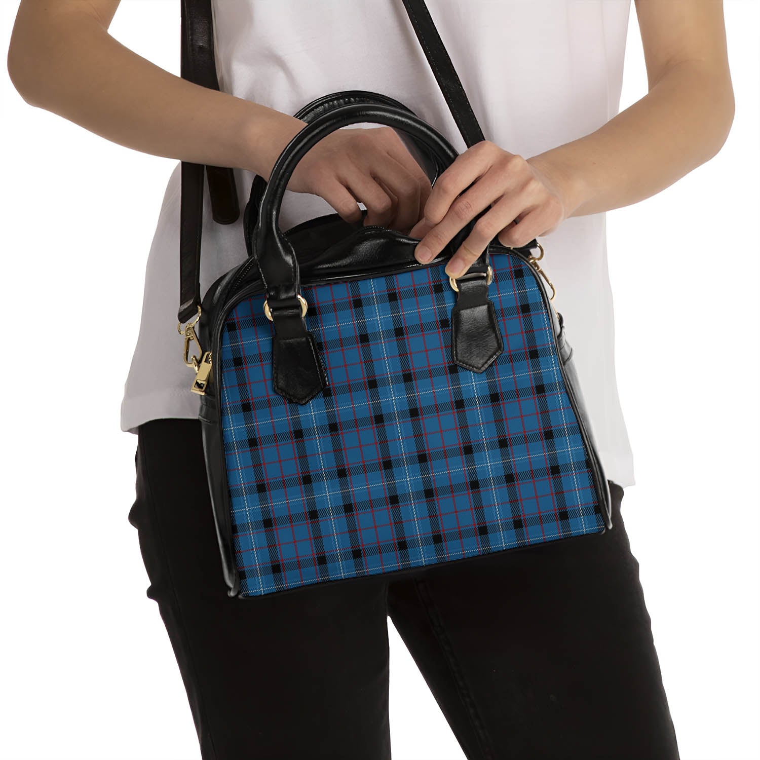 Fitzgerald Family Tartan Shoulder Handbags - Tartanvibesclothing