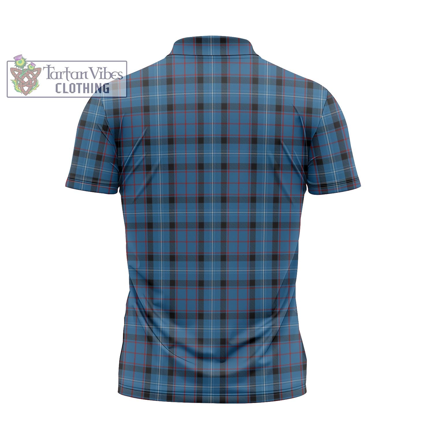 Fitzgerald Tartan Zipper Polo Shirt - Tartan Vibes Clothing