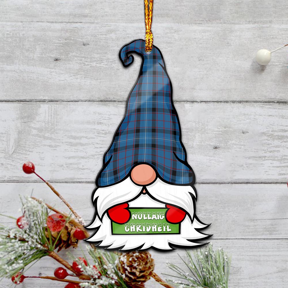 Fitzgerald Gnome Christmas Ornament with His Tartan Christmas Hat - Tartan Vibes Clothing