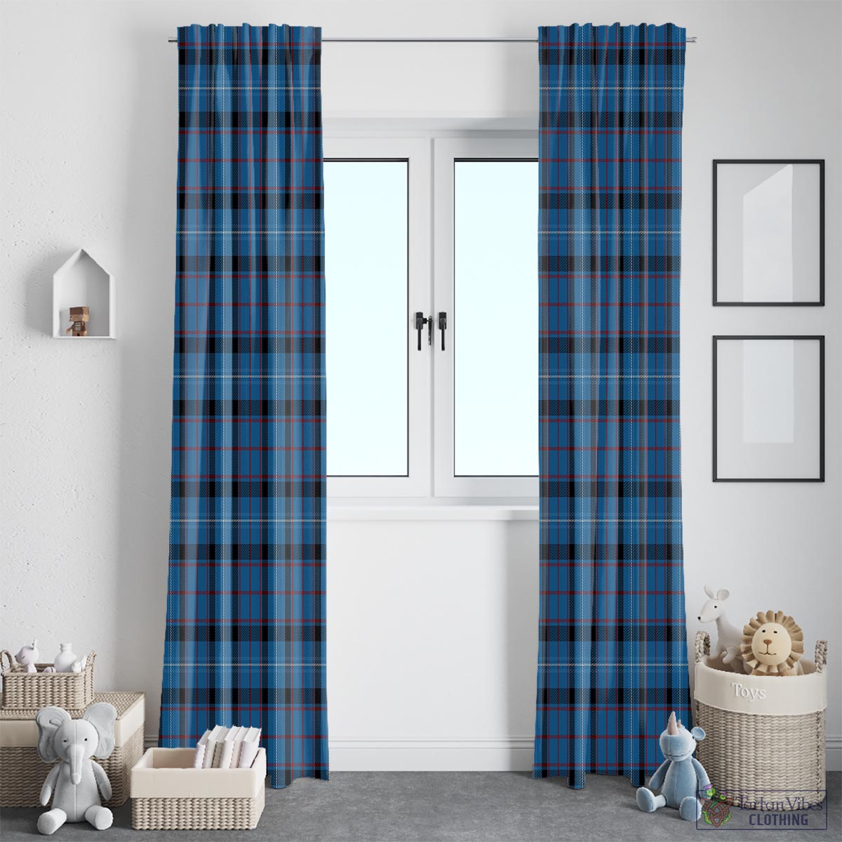 Fitzgerald Family Tartan Window Curtain