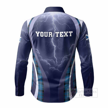 Fitzgerald Scotland Football Tartan Long Sleeve Button Shirts Scotland On Tour Trophy Style