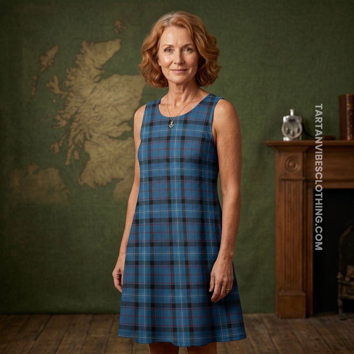 Fitzgerald Tartan Womens Casual Dresses
