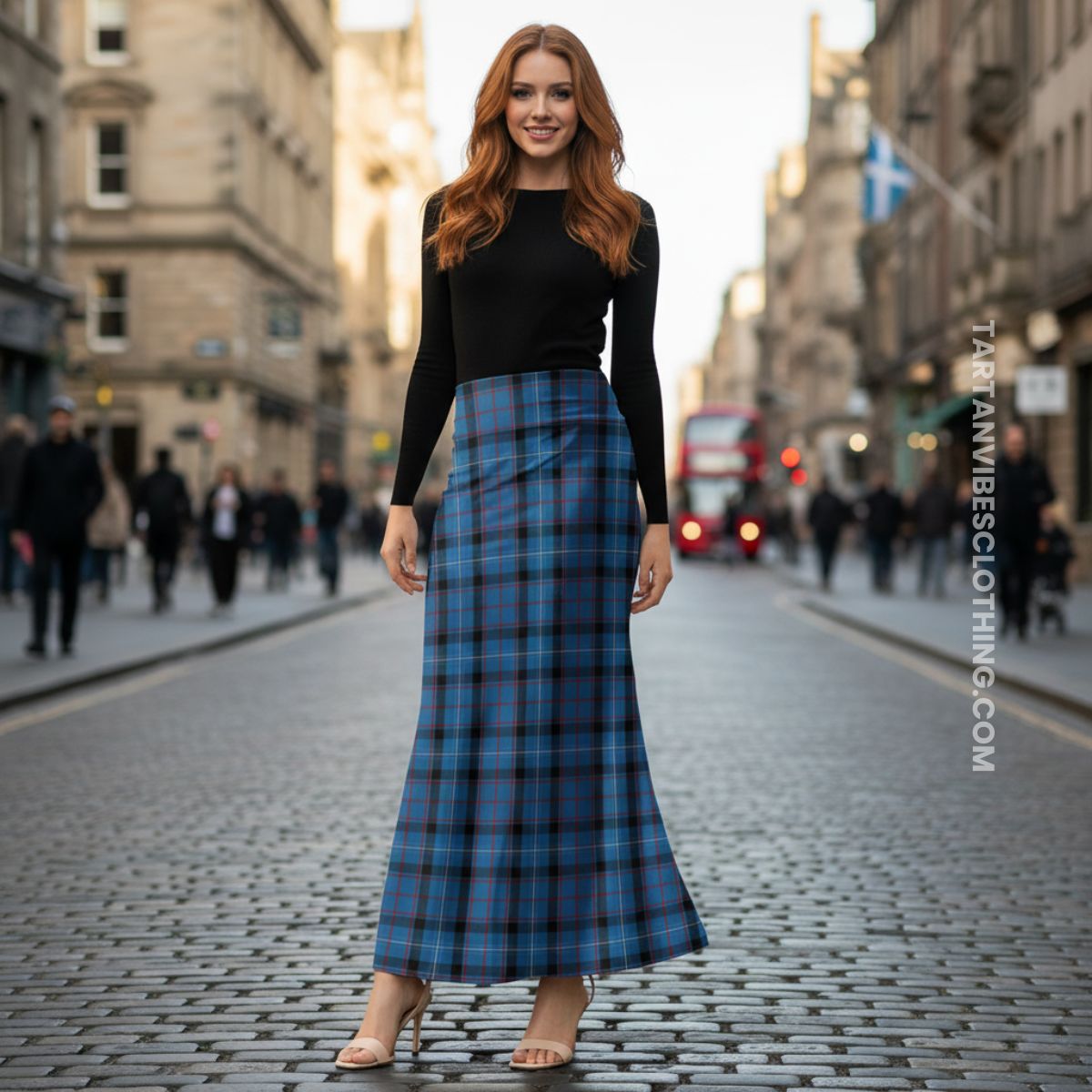 Fitzgerald Tartan Womens Full Length Skirt