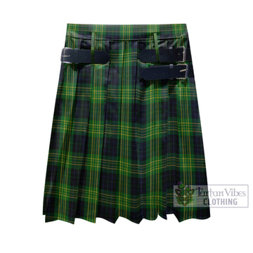 Fitzpatrick Hunting Tartan Men's Pleated Skirt - Fashion Casual Retro Scottish Kilt Style