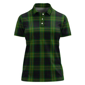 Fitzpatrick Tartan Polo Shirt For Women