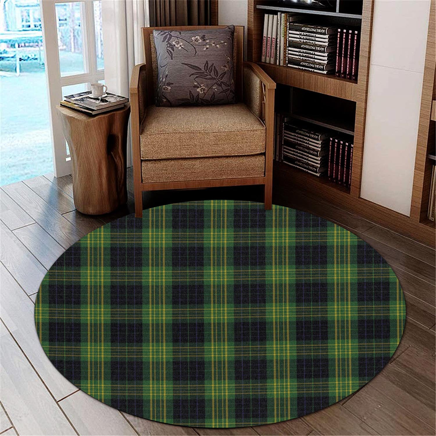 Fitzpatrick Hunting Tartan Round Rug - Tartanvibesclothing