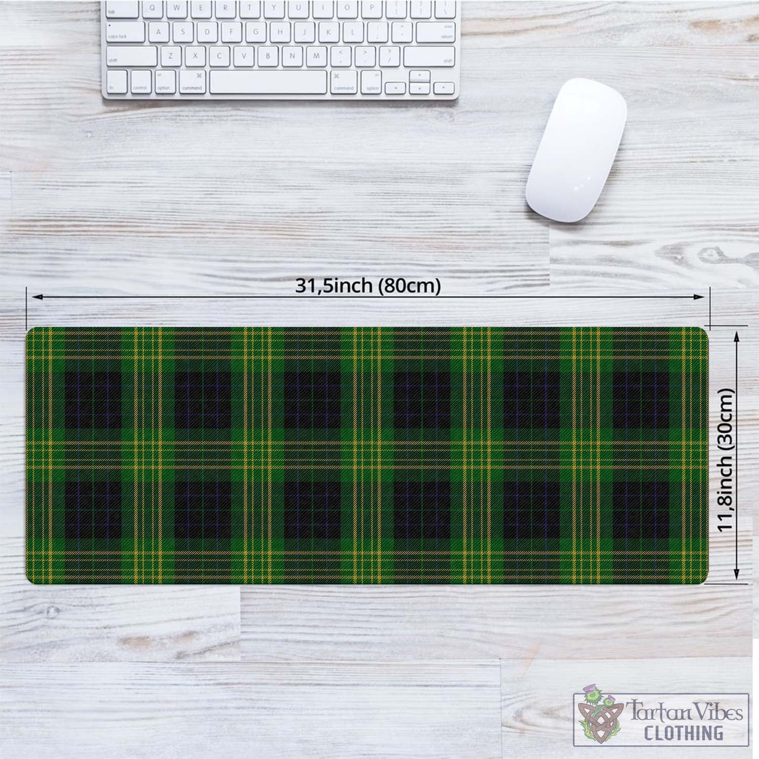 Tartan Vibes Clothing Fitzpatrick Hunting Tartan Mouse Pad