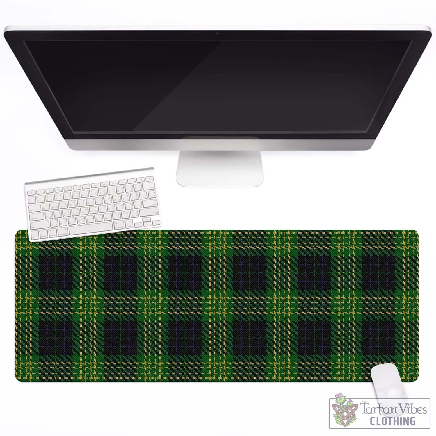 Tartan Vibes Clothing Fitzpatrick Hunting Tartan Mouse Pad