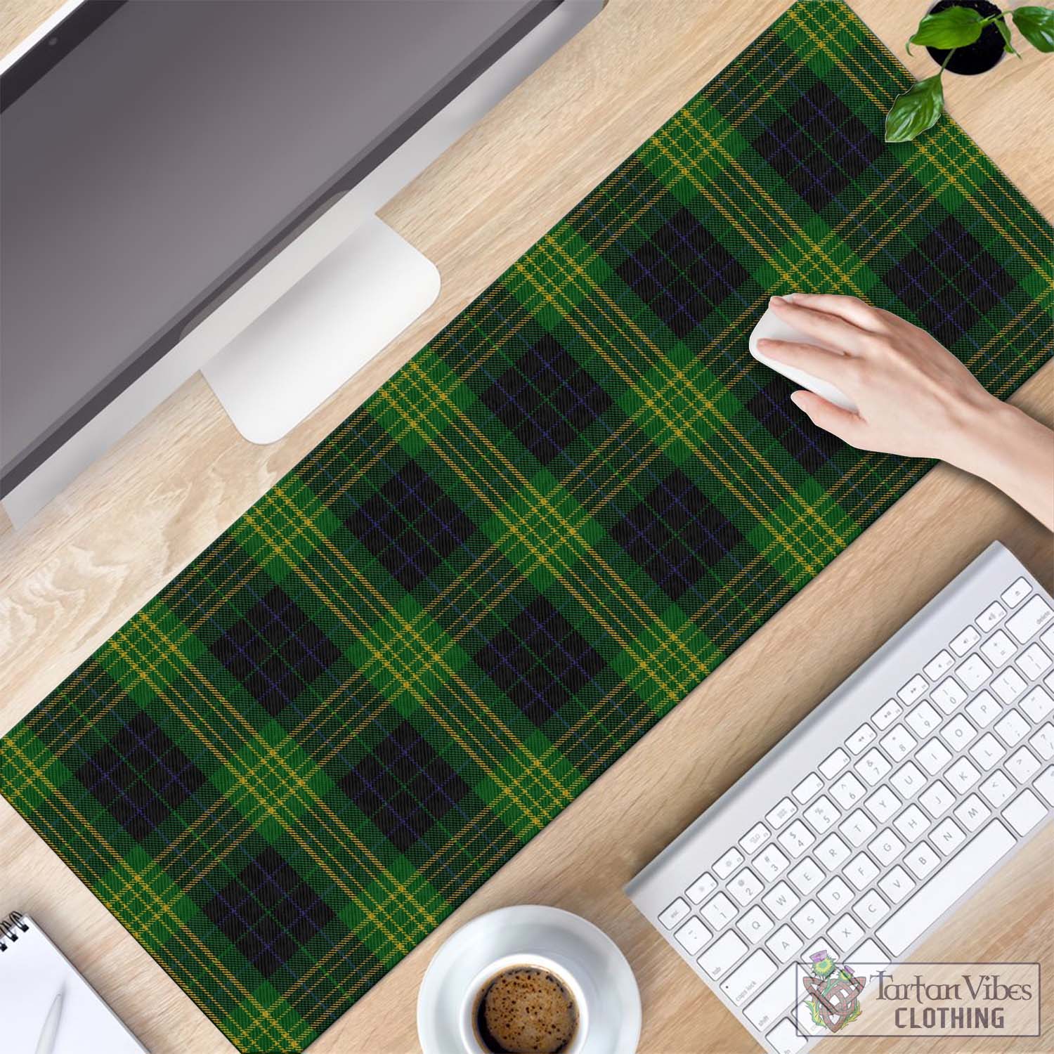 Tartan Vibes Clothing Fitzpatrick Hunting Tartan Mouse Pad