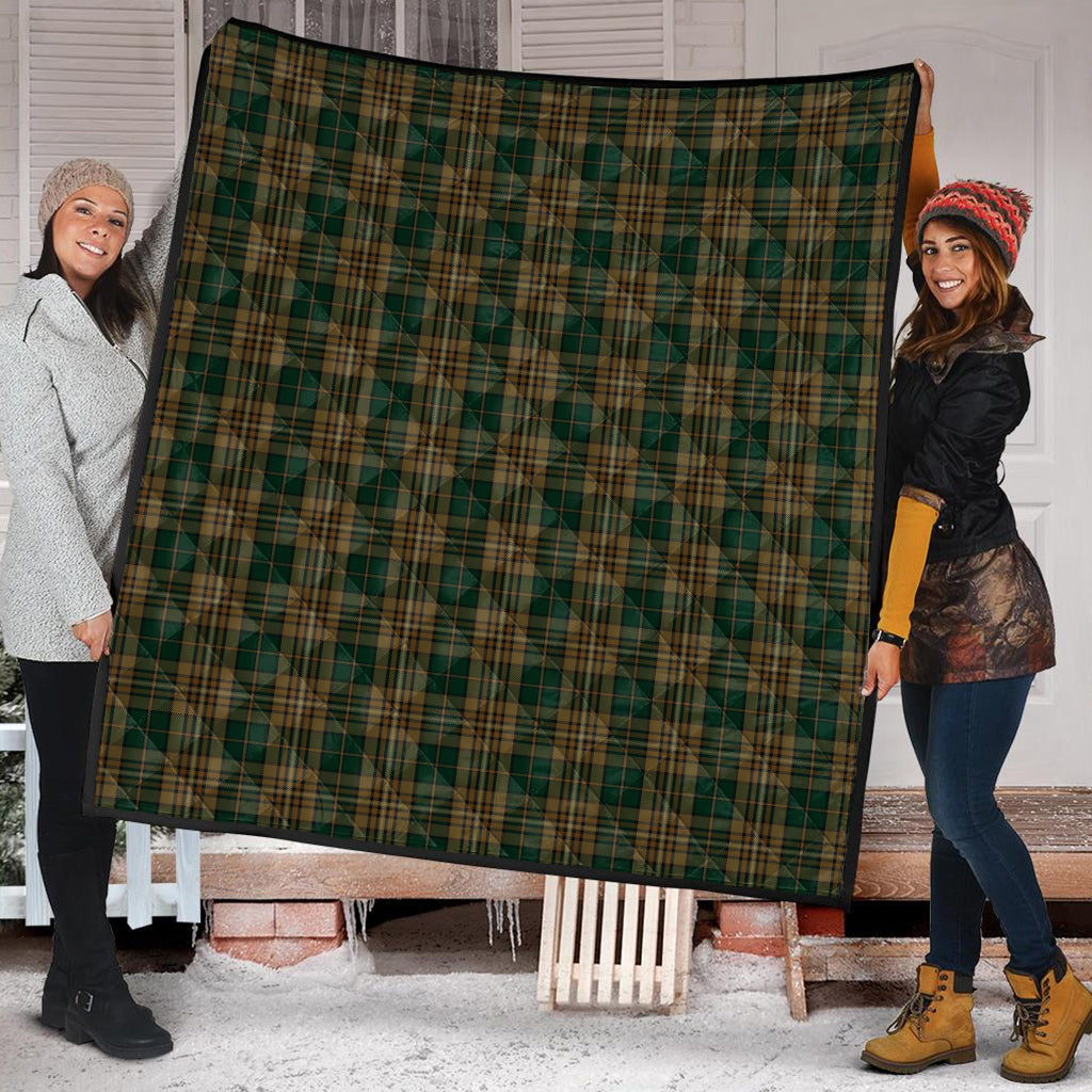 Fitzsimmons Tartan Quilt Super King Quilt 91" x 110" - Tartan Vibes Clothing