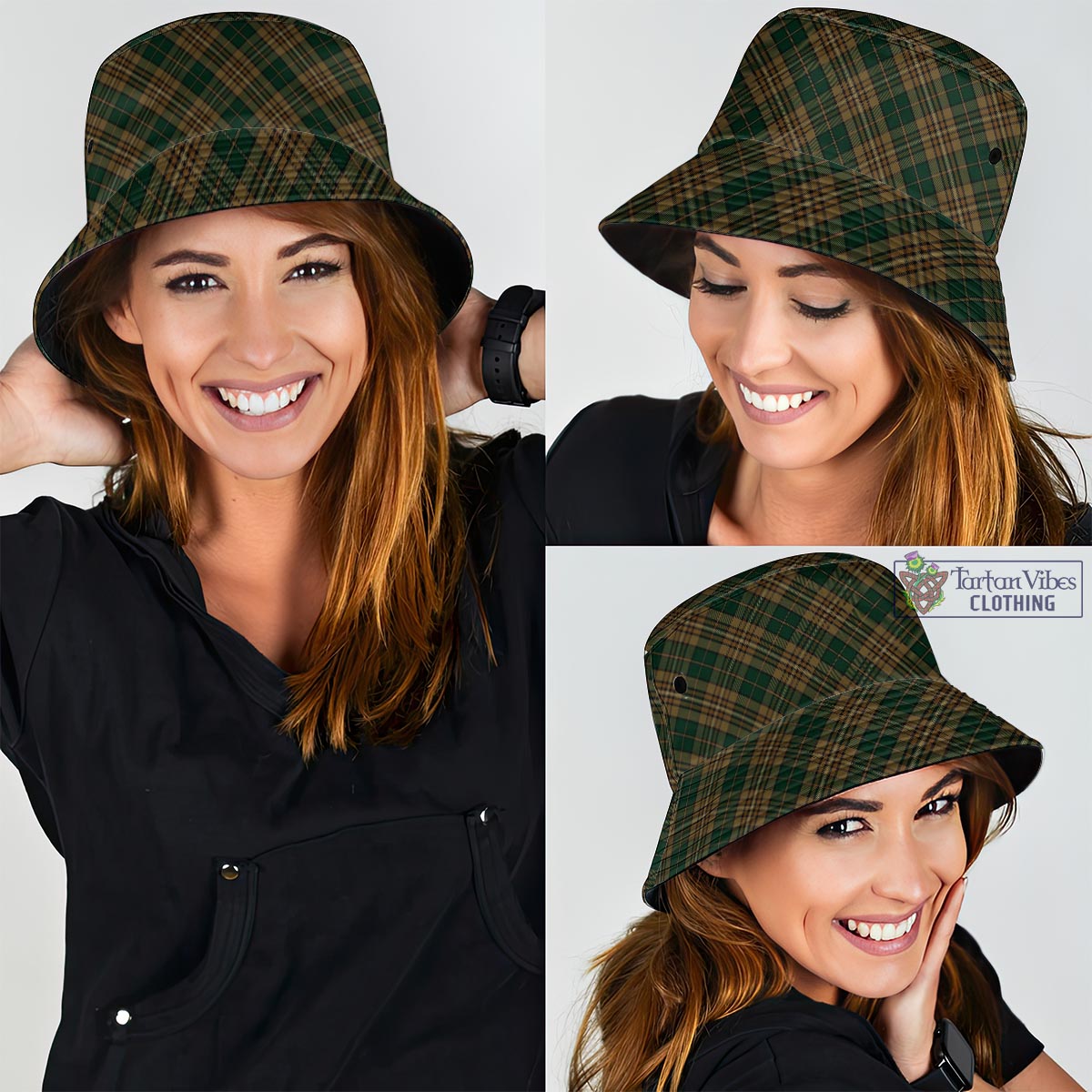 Fitzsimmons Tartan Bucket Hat Bucket Hat One Size - Tartan Vibes Clothing