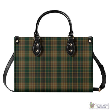 Fitzsimmons Tartan Luxury Leather Handbags L - Tartan Vibes Clothing