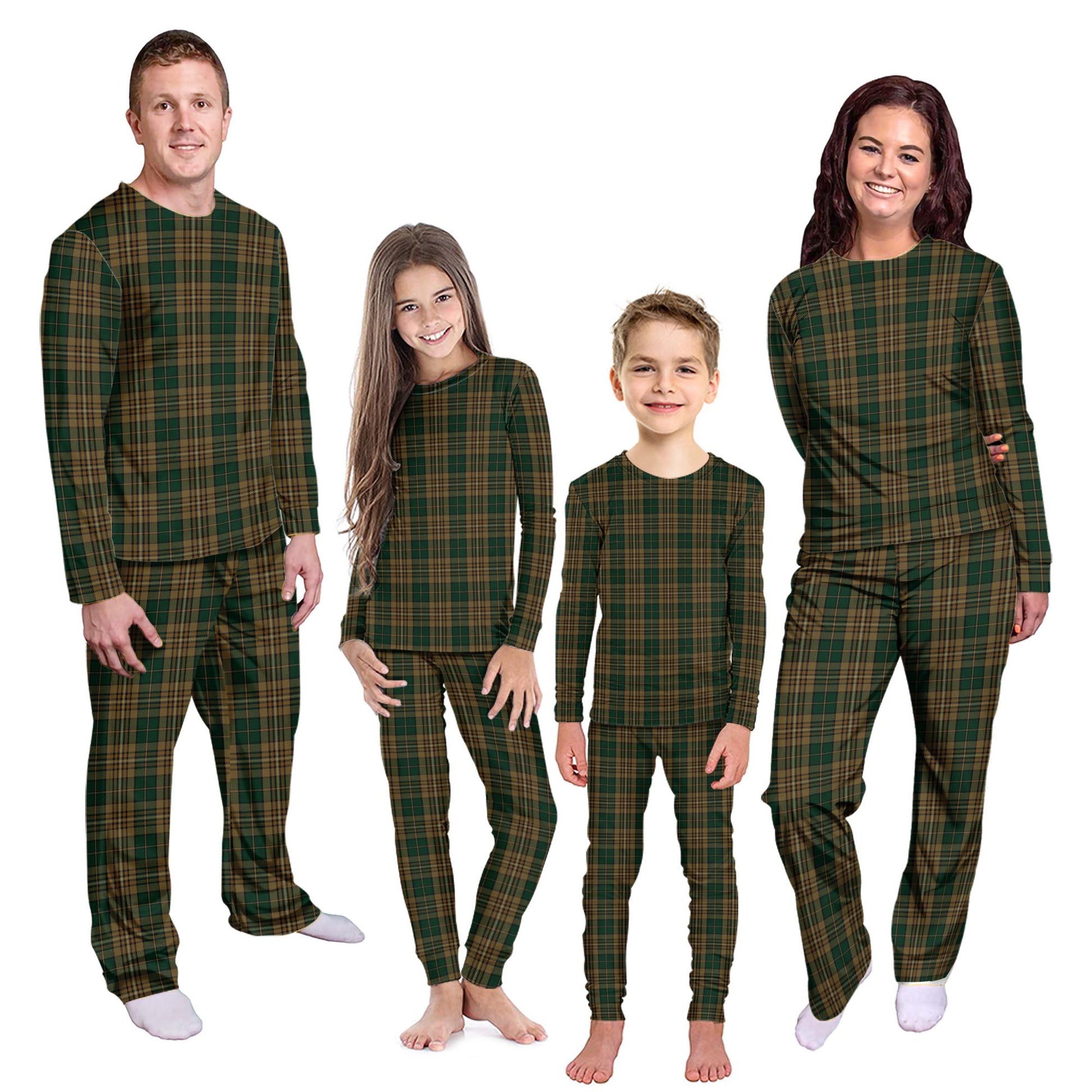 Fitzsimmons Tartan Pajamas Family Set Kid - Tartan Vibes Clothing