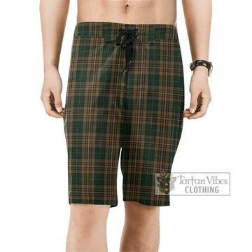 Fitzsimmons Tartan Men's Board Shorts Men - Tartan Vibes Clothing