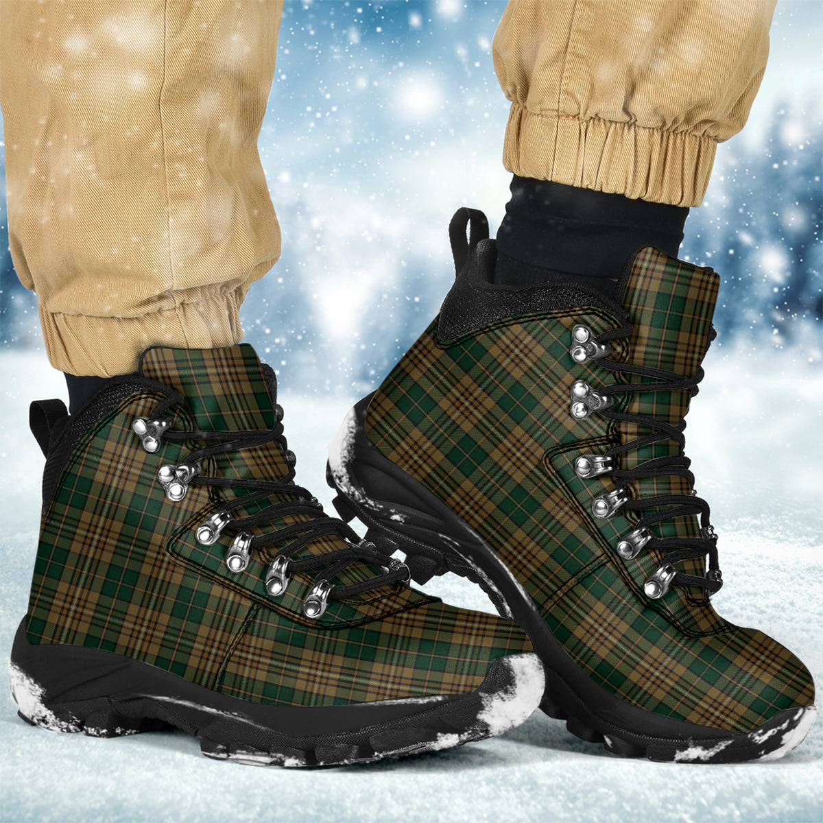 Fitzsimmons Tartan Alpine Boots Men's Boots - Tartan Vibes Clothing