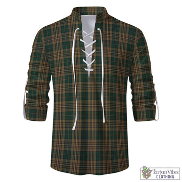 Fitzsimmons Tartan Men's Scottish Traditional Jacobite Ghillie Kilt Shirt