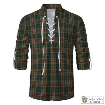 Fitzsimmons Tartan Men's Scottish Traditional Jacobite Ghillie Kilt Shirt - Tartan Vibes Clothing