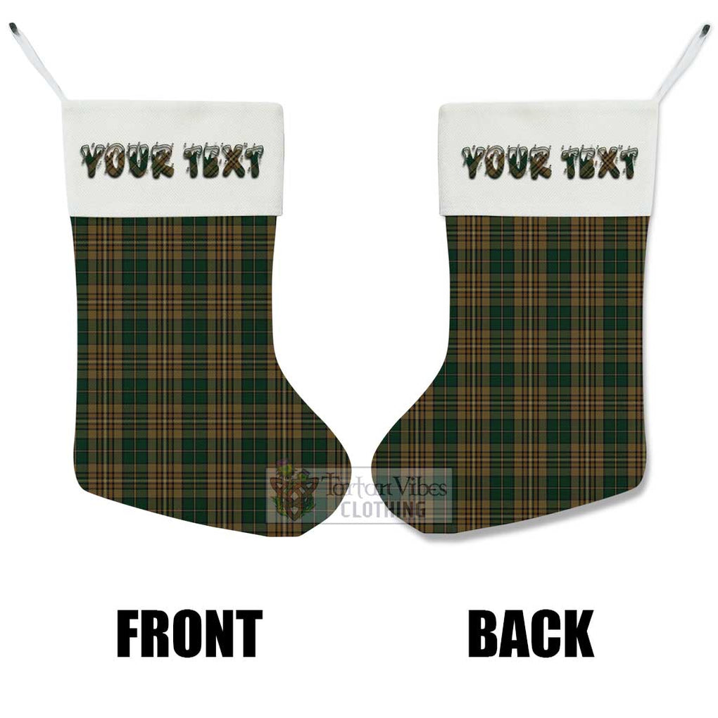 Fitzsimmons Tartan Christmas Stocking with Personalized Text - Tartan Vibes Clothing