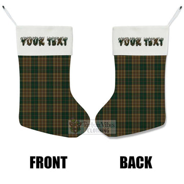 Fitzsimmons Tartan Christmas Stocking with Personalized Text - Tartan Vibes Clothing